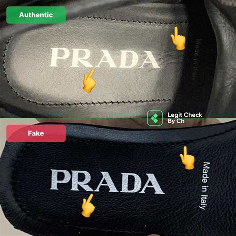 prada logo authentic|prada authenticity check.